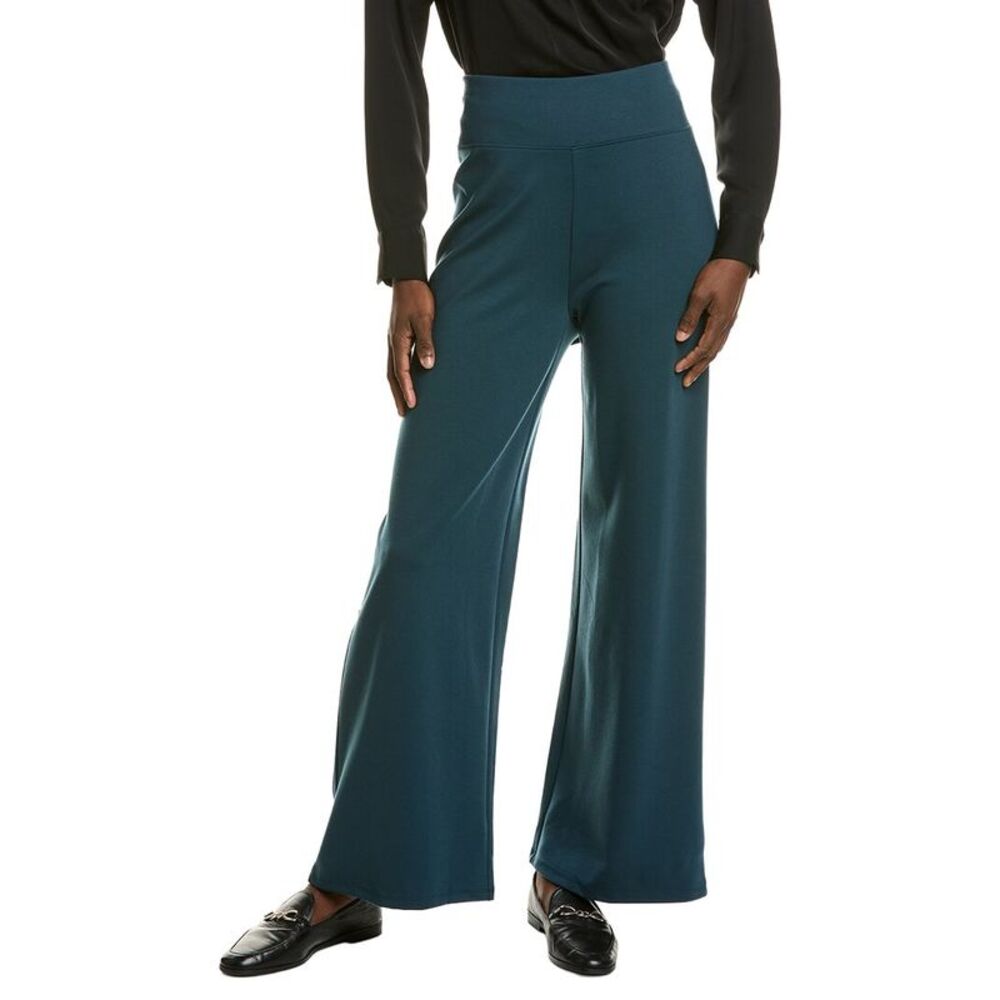 Eileen Fisher Womens Full Length Pant, Blue
